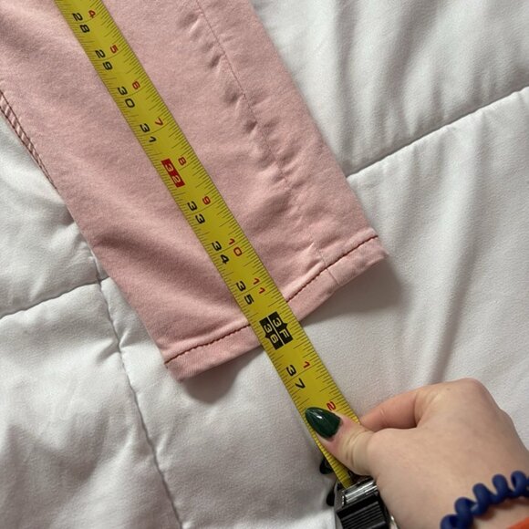 Free People Jeans Womens Size W25 Coral Pink Zip Boho Hippie Hipster Summer - Picture 6 of 9